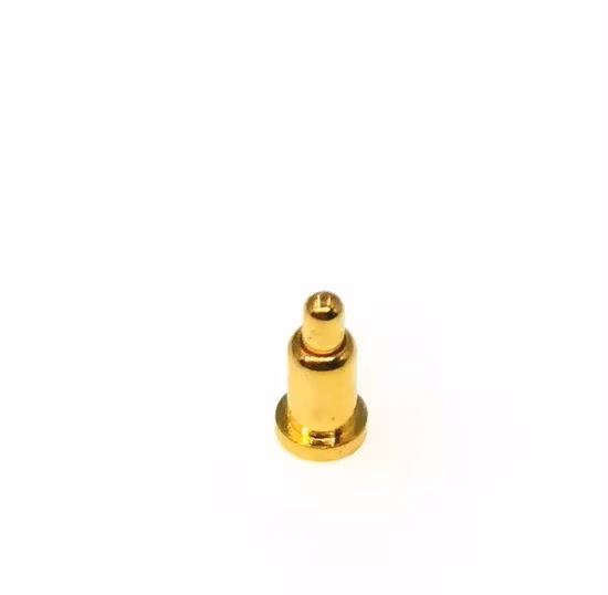 Weiblicher und männlicher federbelasteter Pogo-Pin-Stecker-Kontaktstift